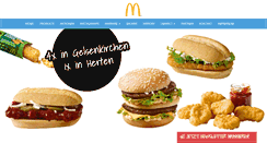 Desktop Screenshot of mcdonalds-gelsenkirchen.de