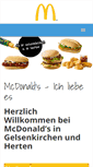 Mobile Screenshot of mcdonalds-gelsenkirchen.de